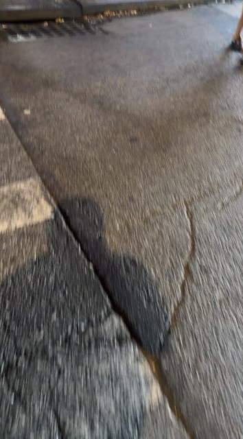 frame from a rider's camera
