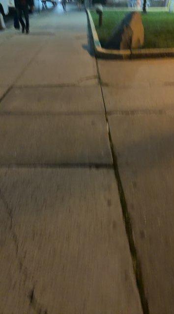 frame from a rider's camera