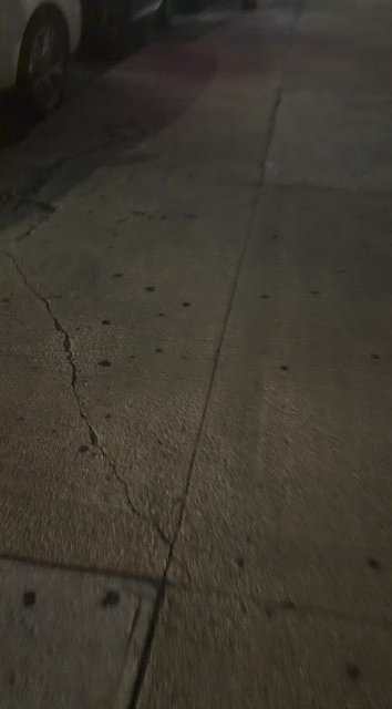 frame from a rider's camera